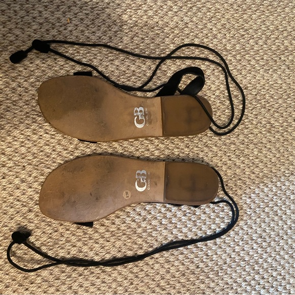 Gianni Bini Black Strappy Sandals - Picture 5 of 5